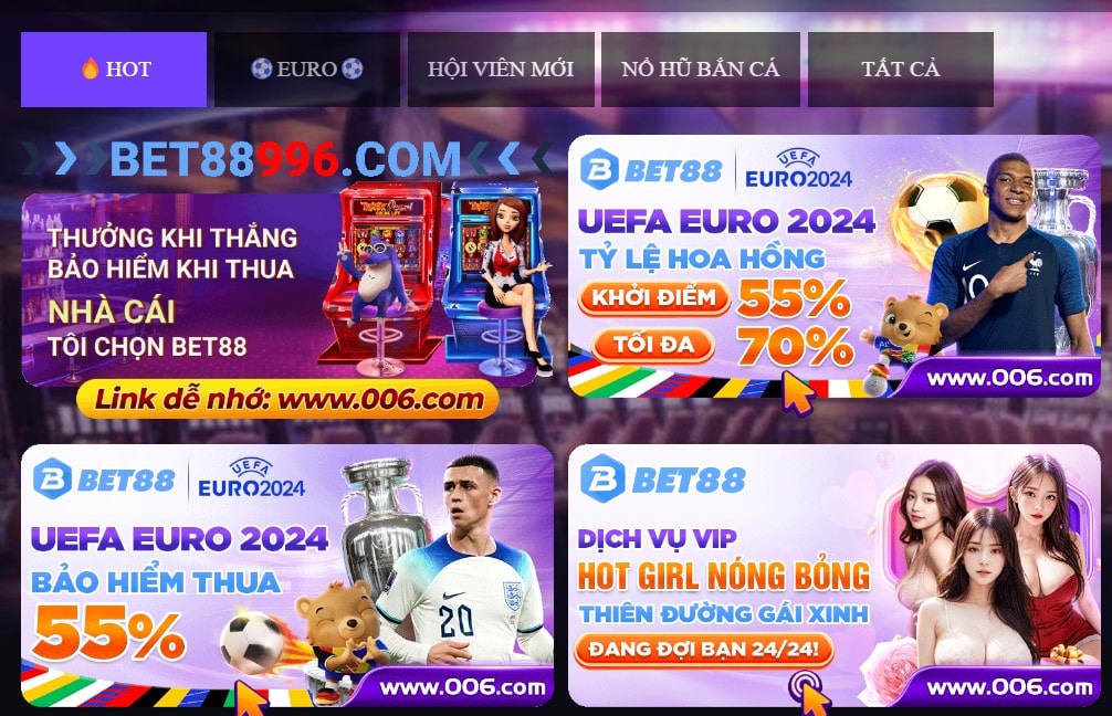 Những khuyến mãi hấp dẫn tại bet88